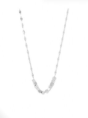 18K Gold PVD Lip Chain Charm Necklace
